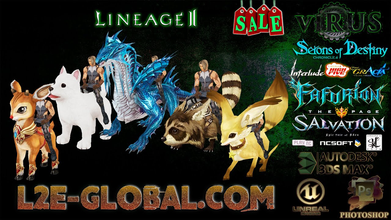New Mounts For The Www.L2E-Global.Com Lineage II - MasterWork. ◄√i®uS►