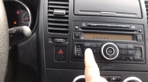 Nissan set o clock. Tiida, Versa, Note, Pulsar, Micra