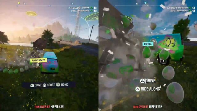 Goat simulator 3 Easter 2023 update on PlayStation 5. смотреть онлайн