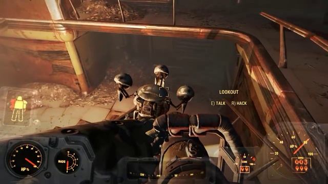 Fallout 4 - Riding the U.S.S. Constitution without dying смотреть онлайн