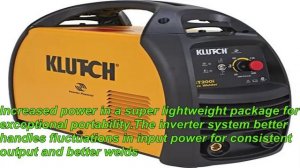 BEST REVIEW |  Klutch ST200i Inverter-Powered Stick Welder