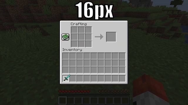 crafting in 1px vs 8px vs 16px vs 64px vs 256px смотреть онлайн