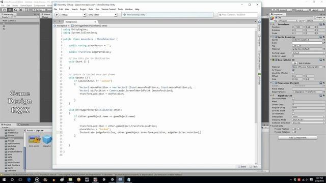 Unity 5 - How to Make a Jigsaw Puzzle Game - Part 2 смотреть онлайн