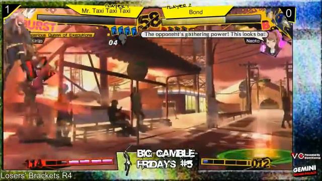 Persona 4 Arena - BGF5 - LB4 - Munsu (Mitsuru) vs Bond (Naoto) смотреть онлайн
