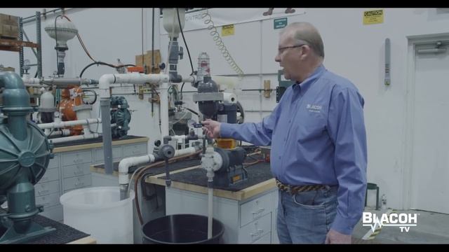 Pulsation Dampening Metering Pumps, Live Demonstration смотреть онлайн