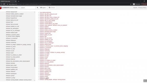 40. Прагмы в CODESYS V3.5