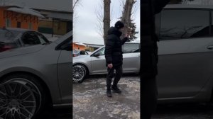 Volkswagen Golf на примерке дисков в 18-м диаметре #примеркадисков #volkswagen #golf