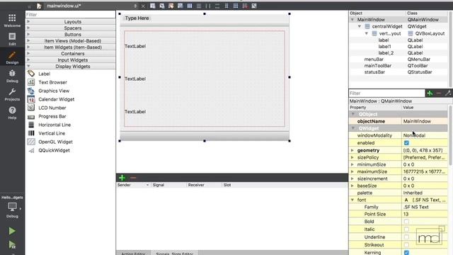 Qt GUI | Introduction to Qt GUI | (Qt C++ Tutorial #5) смотреть онлайн