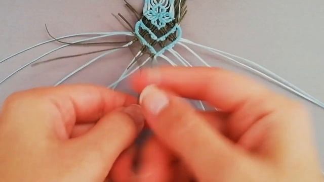 Macrame bracelet texture tutorial |jewelry macrame | Bracelet training смотреть онлайн