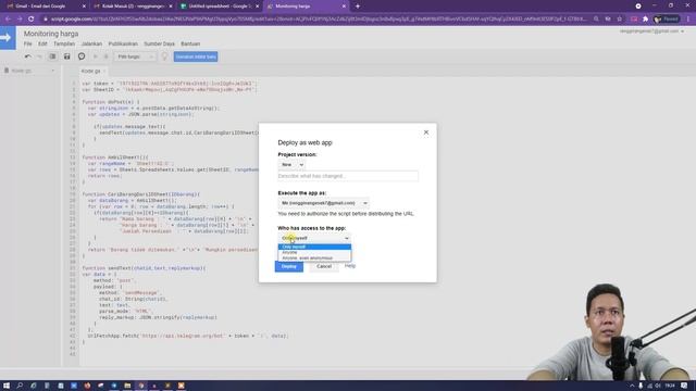 Fetch data from google sheets using telegram bot смотреть онлайн