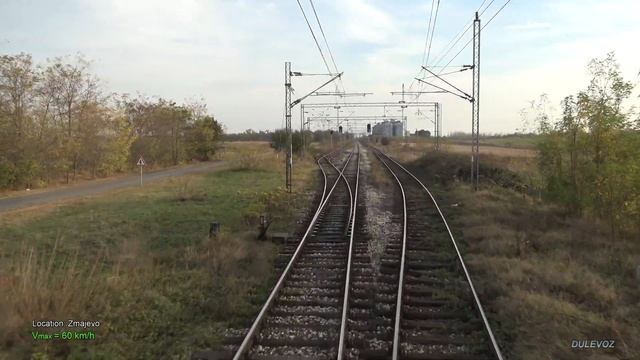 4K CABVIEW Subotica  - Beograd (Northern Serbia) Train 343 (Budapest - Beograd)