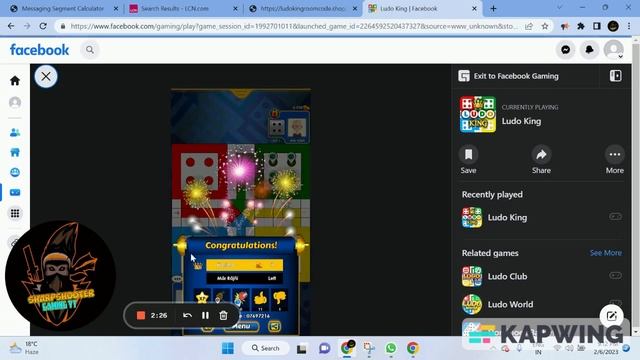how to generate Ludo king game room code in node js смотреть онлайн