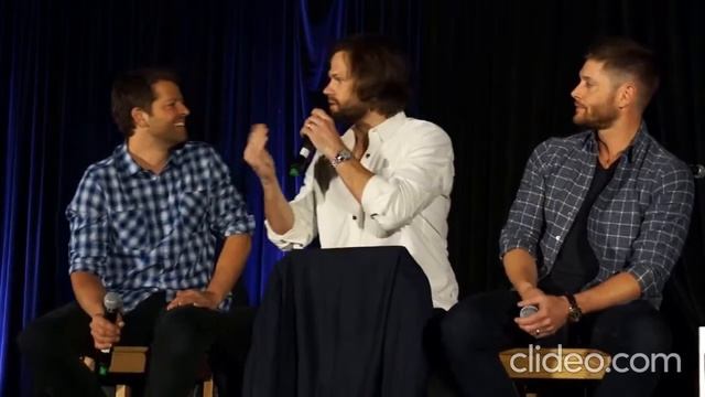 jensen ackles says it's written in the script that dean and cas eyefuck ;) смотреть онлайн