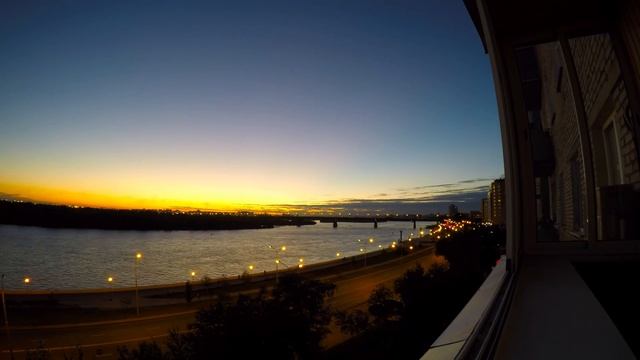 Красивый таймлапс (Набережная на закате) GoPro 4 UltraHD (4K) смотреть онлайн