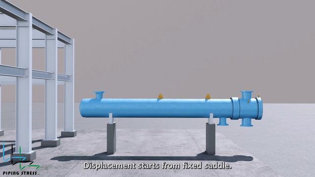Displacement on Heat Exchanger Nozzle смотреть онлайн
