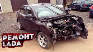 «ТОТАЛ» ? КУЗОВНОЙ РЕМОНТ Lada Vesta. СИЛЬНЫЙ ЛОБОВОЙ УДАР. ВОССТАНОВЛЕНИЕ. TOTAL BODY REPAIR