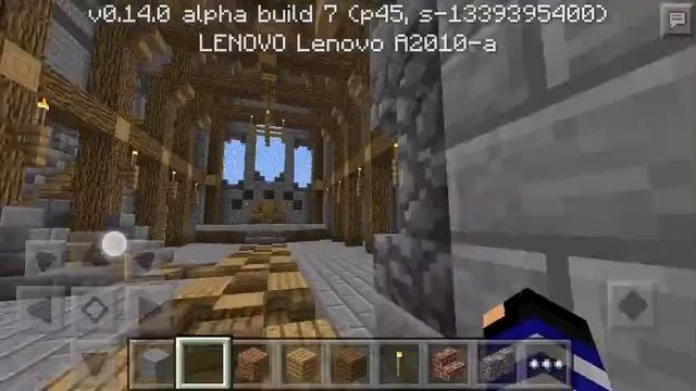 Замок в майнкрафт PE смотреть онлайн