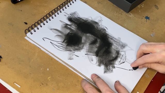 Just some Charcoal Portrait warm up - Draw with me ? смотреть онлайн