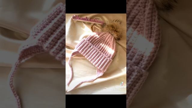 Вязание крючком легкая #шапка #вязание #вязаниекрючком смотреть онлайн