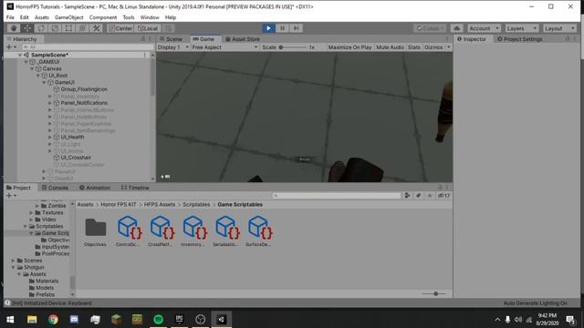 Making Game with Horror FPS KIT #4 Adding New Guns смотреть онлайн