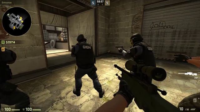 Invisible players in AWP scope reflection - VALVE please fix смотреть онлайн