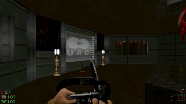 Doom 2 Requiem - requiem.wad - MAP01 The Gateway - Ultra Violence смотреть онлайн
