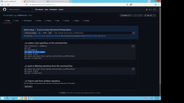 Git + GitHub + Visual Studio Code смотреть онлайн
