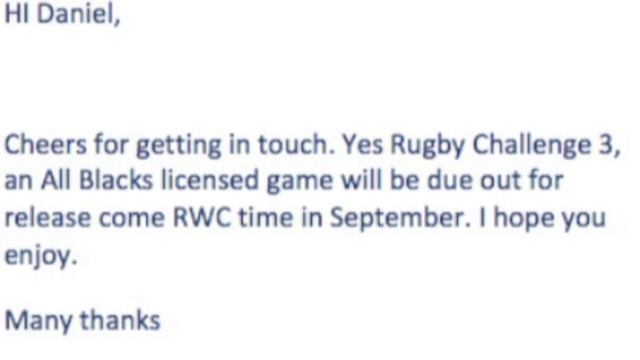 Is Rugby Challenge 3 Confirmed???? (Discussion) смотреть онлайн