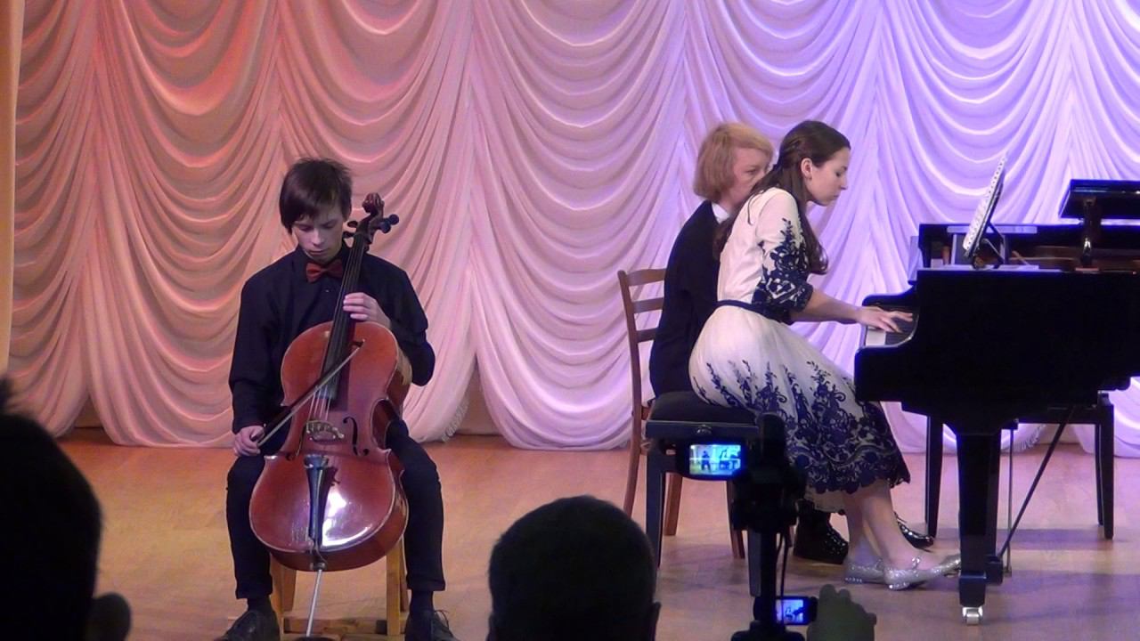 Д. Поппер, "Концертный полонез" / David Popper - Polonaise de Concert смотреть онлайн