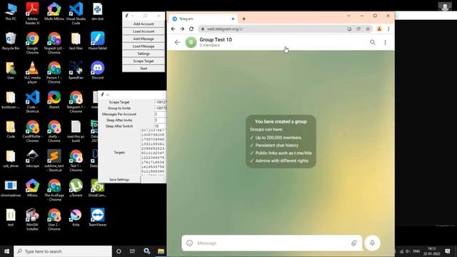 Telegram Unlimited Member Adder Bot | Bulk Member Adder |  Python Telethon
