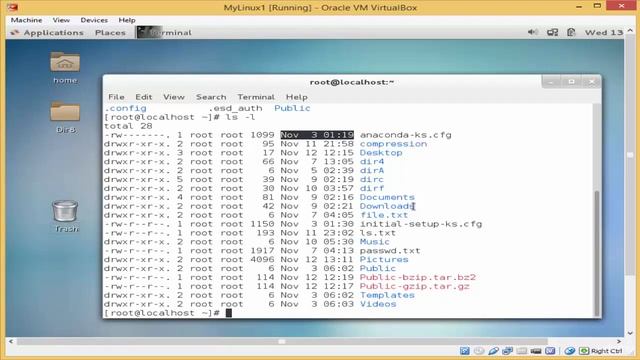 List Files and Directories - how to list all files in a directory ? (Linux command line) - Part 10 смотреть онлайн