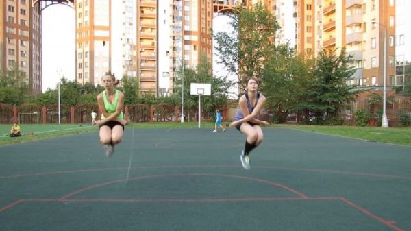 скиппинг - аэробика BUNNIES-JUMPERS Москва rope skipping