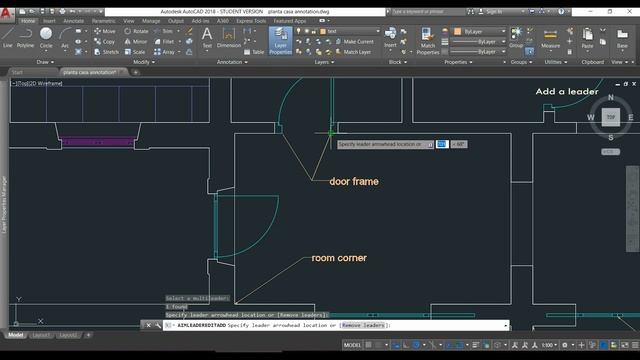 Autocad 2018 - Multileaders смотреть онлайн