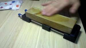 Природный точильный камень Сунгари. Китай. Тест №1