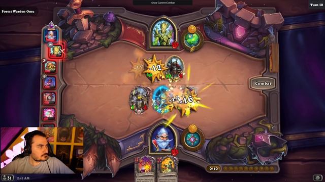 TURN 10 NOMI IN MIDRAGE META?! - Hearthstone Battlegrounds смотреть онлайн