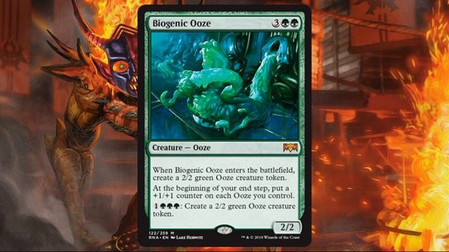 MTG Ravnica Allegiance Previews: 18 Cards Including Biogenic Ooze смотреть онлайн