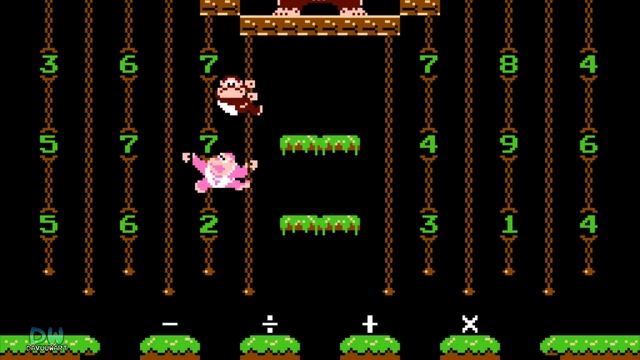Matemáticas Con Donkey Kong Junior #DavuuWart