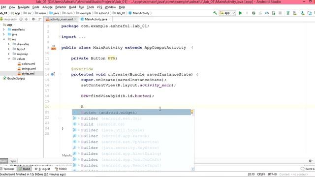 05 SetOnclickListener смотреть онлайн