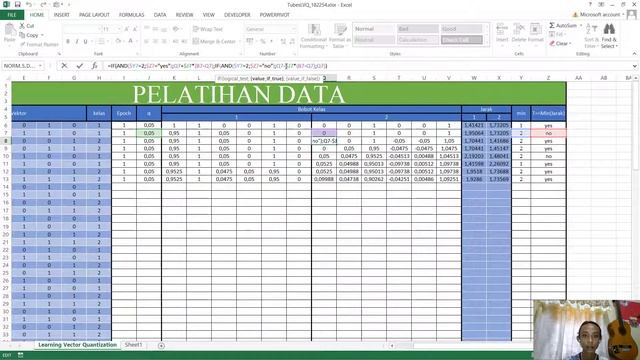UAS Learning Vector Quantization pada MS Excel смотреть онлайн