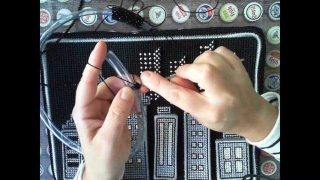 Мастер Класс сумки НОЧНОЙ ГОРОД | 6 | Как сделать ручки. смотреть онлайн