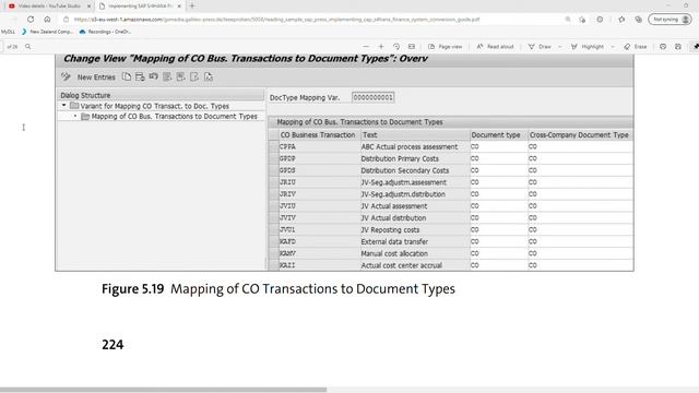 Define Document Type Mapping Variants for CO Business Transactions | SM30 | Table - VFINS_CO_DOCT_M смотреть онлайн