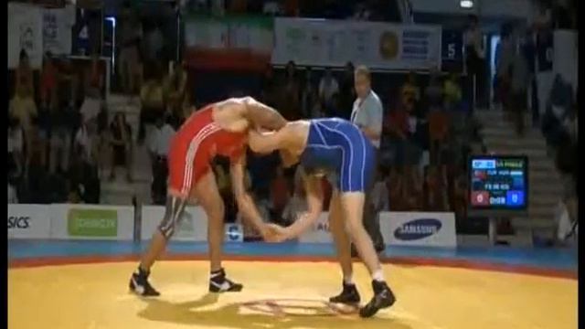 96kg Can Ismail (TUR) vs Tóth Rafael (HUN) FS Junior World Championship 2011 смотреть онлайн