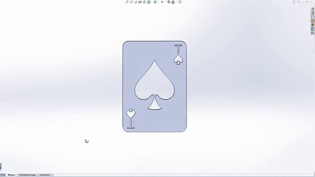 Карта открывашка для лазерной резки Скачать чертеж смотреть онлайн