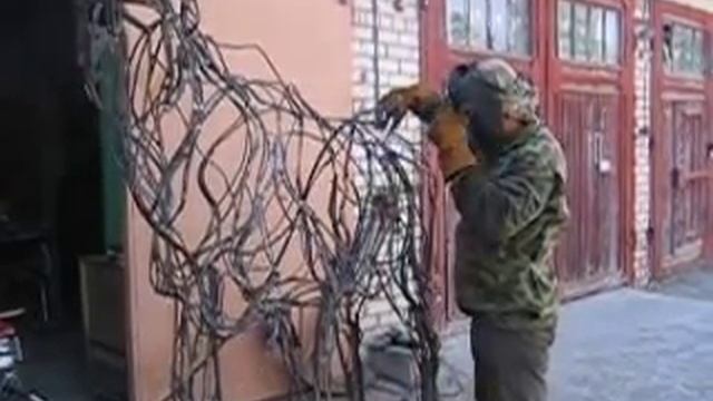 Процесс создания проволочного каркаса смотреть онлайн