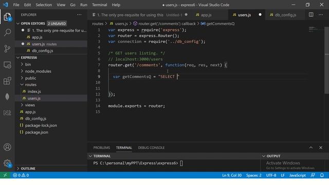 Express JS Tutorial #26 MySQL GET Tutorial | ExpressJS MySQL CRUD | Expressjs Tutorial For Beginner смотреть онлайн