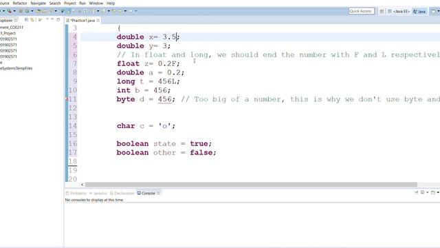 JAVA Primitive Types Part II смотреть онлайн