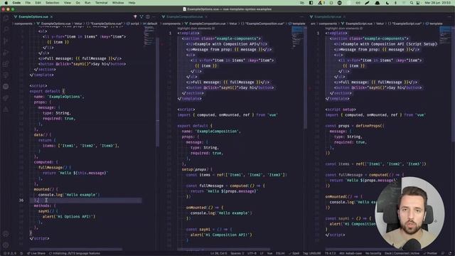 3 formas de escribir componentes en Vue3 смотреть онлайн