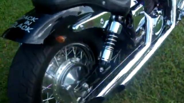 2003 Honda Shadow Spirit "BACK IN BLACK" смотреть онлайн