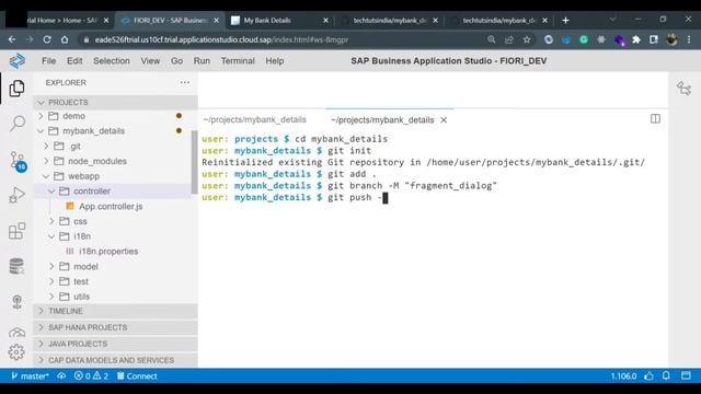Create sub-branch and keep source code on #github #sapui5 #sap #sapfiori смотреть онлайн