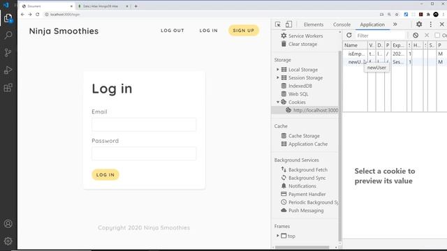 Node Auth Tutorial (JWT) #16 - Logging Users Out смотреть онлайн